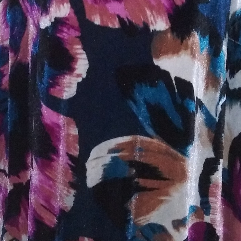 Plus Print Dress